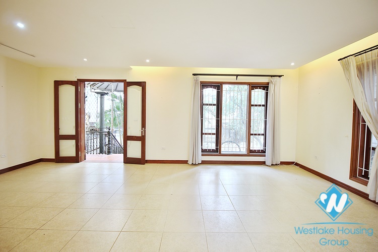 Modern house with swimming pool for lease in To Ngoc Van street, Tay Ho, Hanoi