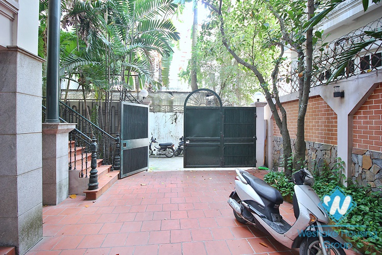 Modern house with swimming pool for lease in To Ngoc Van street, Tay Ho, Hanoi