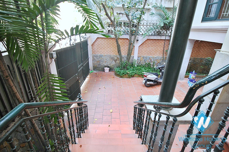 Modern house with swimming pool for lease in To Ngoc Van street, Tay Ho, Hanoi