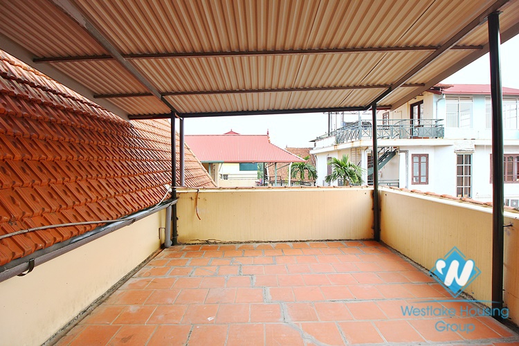 French unfurnished house with swimming pool for rent in Dang Thai Mai, Tay Ho