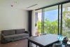Lake view 02 bedrooms apartment in Nhat Chieu st, Tay Ho, Hanoi