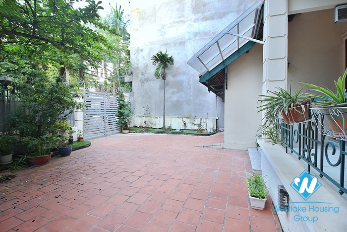 Spacious 4 bedroom house with big yard in To ngoc van, Tay ho, Hanoi