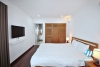 High quality apartment with 3 bedrooms, nice lake view for rent  in Quang An street, Westlake area