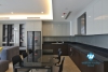Three bedroom lake view apartment for rent in Sun Grand City Thuy Khue.
