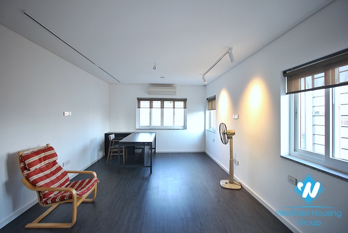 Morden style apartment with 4 bedrooms for rent on Au Co st, Tay Ho District 