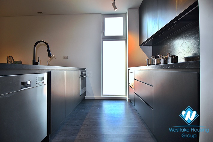 Morden style apartment with 4 bedrooms for rent on Au Co st, Tay Ho District 