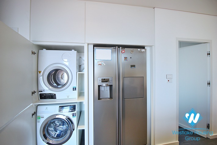 Morden style apartment with 4 bedrooms for rent on Au Co st, Tay Ho District 