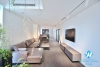 Morden style apartment with 4 bedrooms for rent on Au Co st, Tay Ho District 