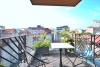 Bright 1 bedroom apartment for rent on Xuan Dieu street, Tay Ho, Ha Noi