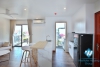 Bright 1 bedroom apartment for rent on Xuan Dieu street, Tay Ho, Ha Noi
