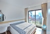 Bright 1 bedroom apartment for rent on Xuan Dieu street, Tay Ho, Ha Noi