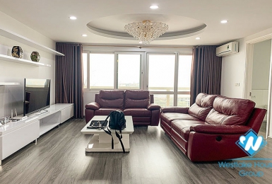 An elegant and stylish 4 bedroom apartment for rent in Ciputra E Tower