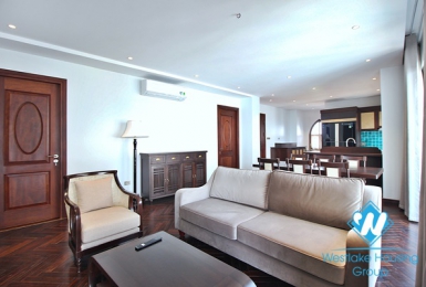 A brand new 3 bedroom apartment with lake view in Tay ho, Hanoi