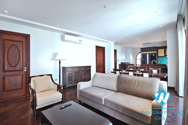 A brand new 3 bedroom apartment with lake view in Tay ho, Hanoi