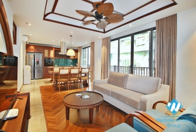 A nice 3 bedrooms apartment for rent in To Ngoc Van area, Tay Ho, Ha Noi