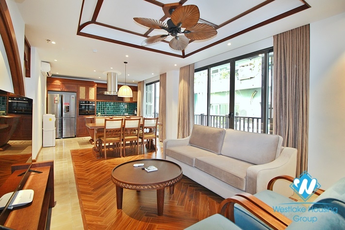 A nice 3 bedrooms apartment for rent in To Ngoc Van area, Tay Ho, Ha Noi