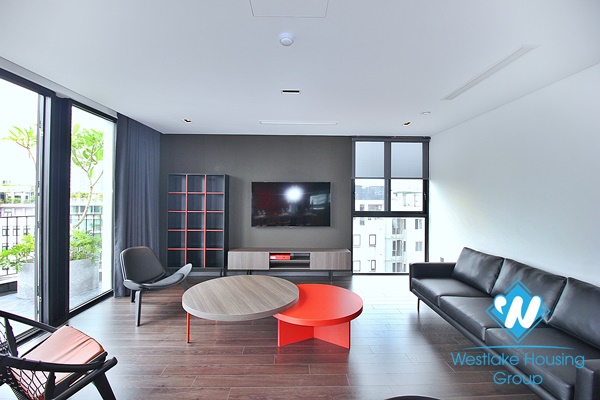A modern and newly 3 bedroom apartment for rent in To ngoc van, Tay ho, Hanoi