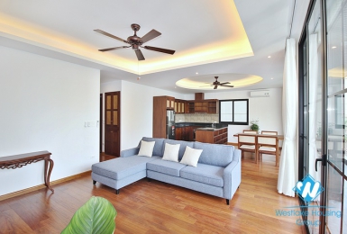 A brand new 2 bedroom apartment with big balcony for rent in Tay ho, Hanoi