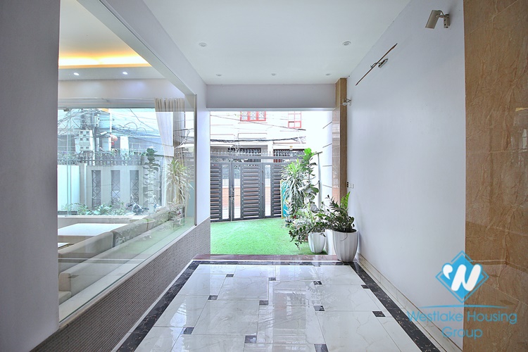 New house for rent in Au Co street, Tay Ho, Hanoi