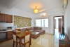 Spacious, bright and clean apartment for rent in building 271D Au Co, Tay Ho , Ha Noi