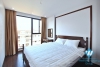 High-end 3 beds apartment with pretty terrace for rent in To Ngoc Van st, Tay Ho