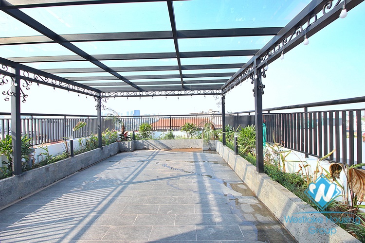 A newly 2 bedrooms apartment for rent in To Ngoc Van st, Tay Ho