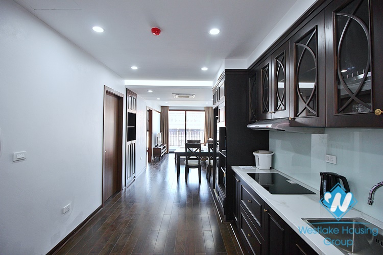 A newly 2 bedrooms apartment for rent in To Ngoc Van st, Tay Ho