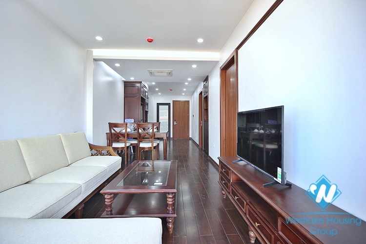 A newly 2 bedrooms apartment for rent in To Ngoc Van st, Tay Ho