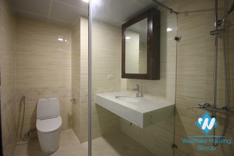 A newly 2 bedrooms apartment for rent in To Ngoc Van st, Tay Ho