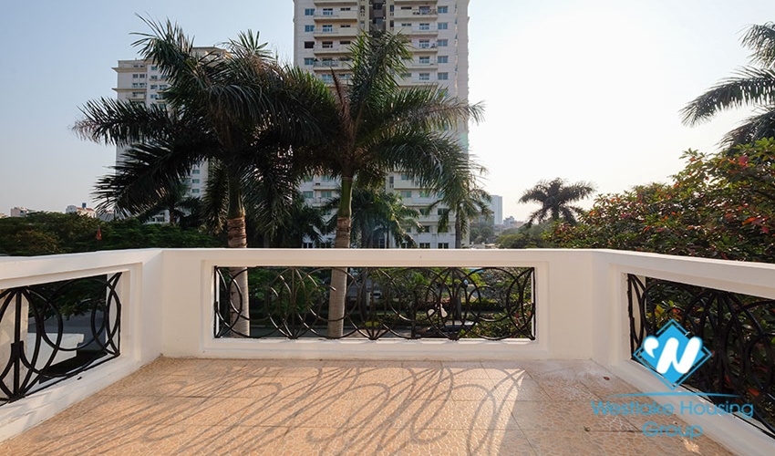 Bright house with 4 bedrooms for rent in C Block, Ciputra, Tay Ho