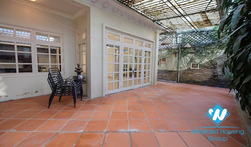 Bright house with 4 bedrooms for rent in C Block, Ciputra, Tay Ho