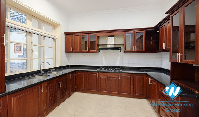 Bright house with 4 bedrooms for rent in C Block, Ciputra, Tay Ho