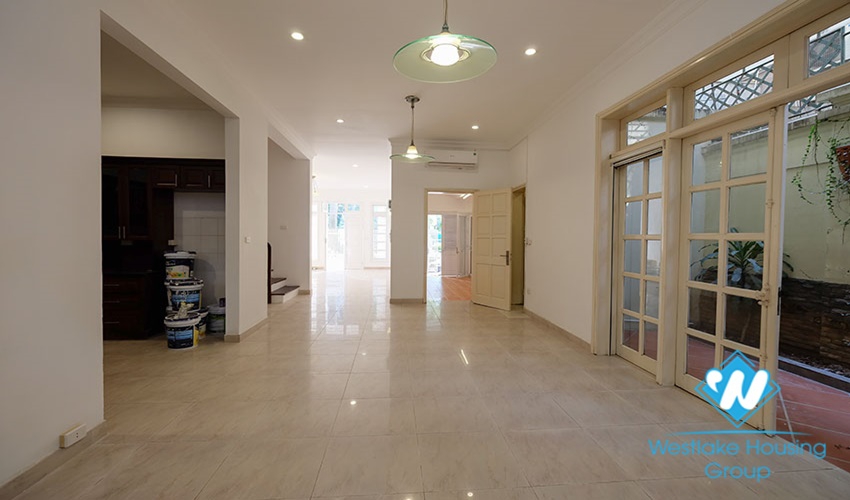 Bright house with 4 bedrooms for rent in C Block, Ciputra, Tay Ho