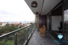 Lake view apartment with 4 bedrooms for rent in Quang Khanh st, Tay Ho District 