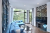 Lake view two bedrooms apartment for rent in Xuan Dieu, Tay Ho