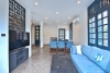 Lake view two bedrooms apartment for rent in Xuan Dieu, Tay Ho