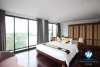 Lake view apartment with 4 bedrooms for rent in Quang Khanh st, Tay Ho District 