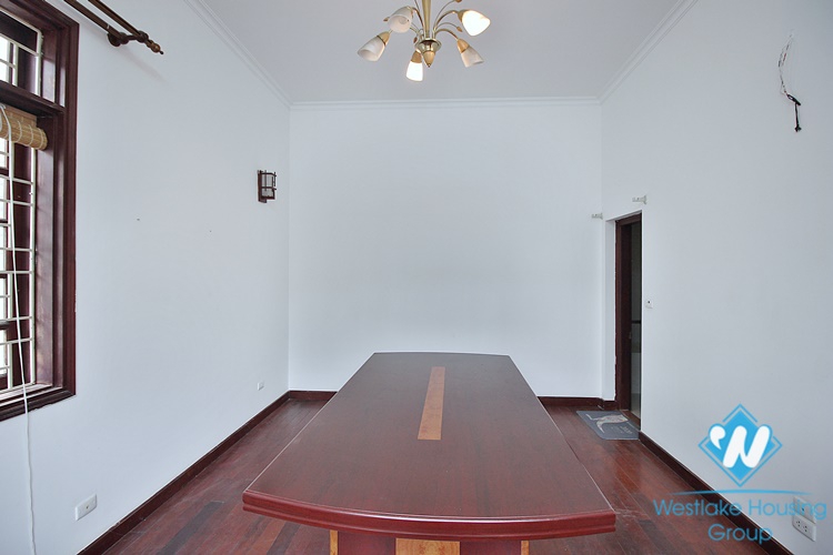 Huge garden house for rent in Lac Long Quan, Tay Ho