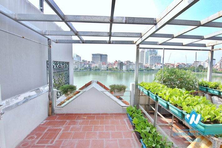Nice design 02 bedrooms apartment with lake view for rent near Sheraton Hotel