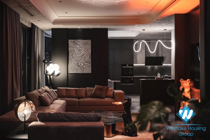 Penhouse apartment for rent in Vong Thi, Tay Ho