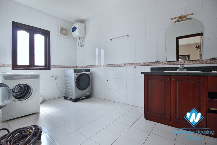 Spacious house with outdoor pool for rent in To Ngoc Van st, Tay Ho