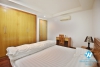 Lake view 03 bedrooms apartment with big balcony for leasing  in Tay Ho area
