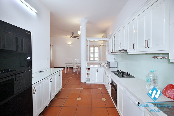 Quiet house with swimming pool for rent in Tay Ho area, Ha Noi