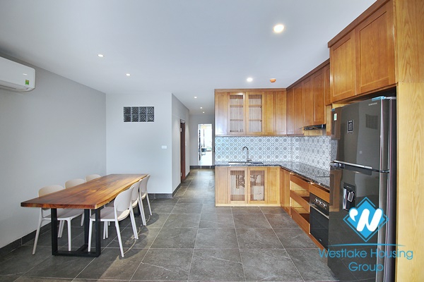 A bright 02 bedrooms apartment with lake view in Tay Ho, Ha Noi for rent