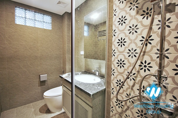 A bright 02 bedrooms apartment with lake view in Tay Ho, Ha Noi for rent