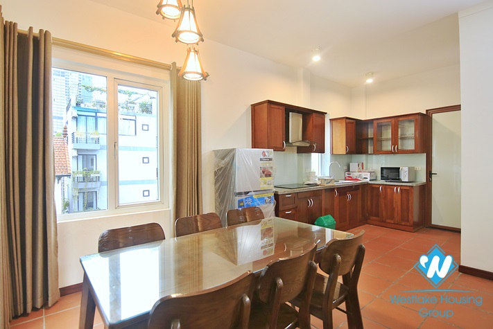 High floor apartment with 2 bedroom for rent in Tay Ho, Hanoi