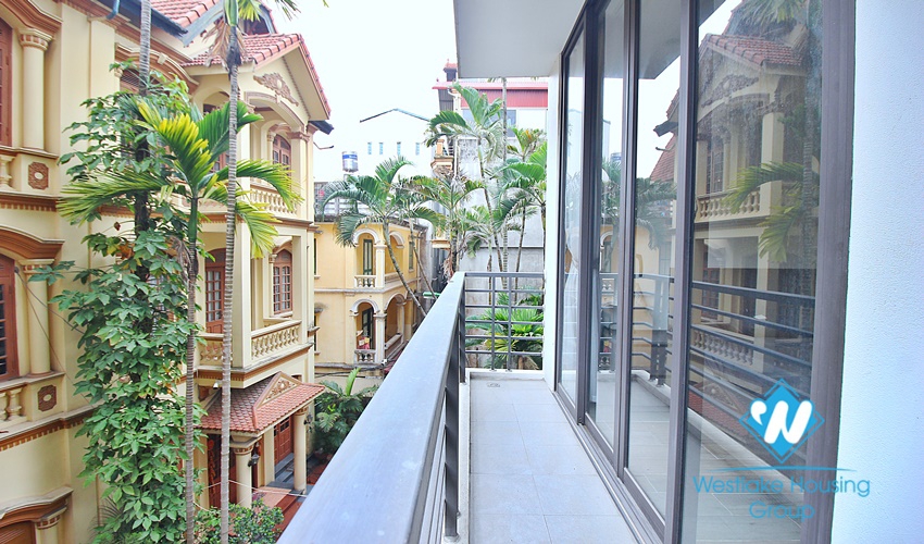 Bright one bedroom for rent in To Ngoc Van st, Tay Ho District 