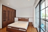 A brand new 2 bedroom apartment with big balcony for rent in Tay ho, Hanoi