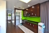 Bright one bedroom for rent in alley 111 Xuan Dieu st, Tay Ho District
