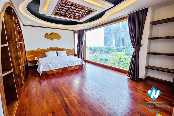 Luxury penthouse apartment for rent in To Ngoc Van st, Tay Ho District 